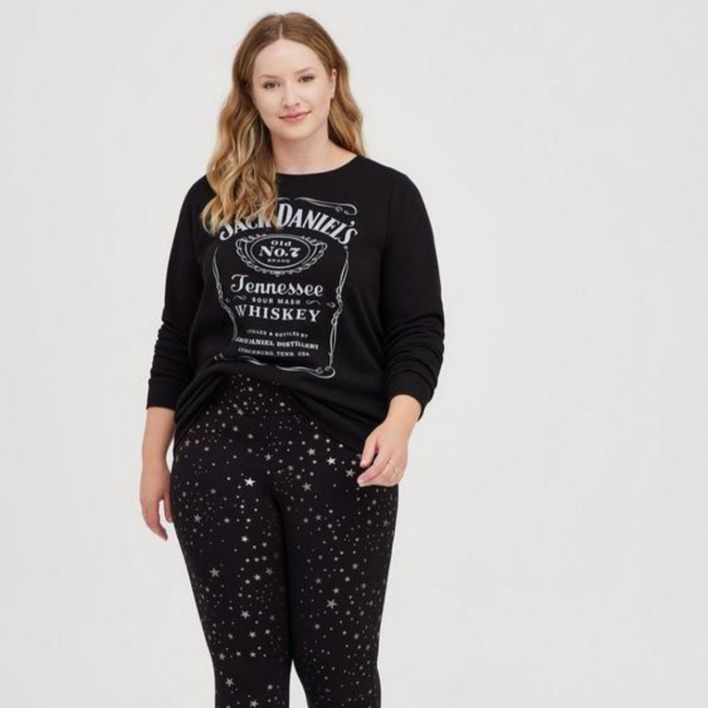 Torrid Jack Daniel's Cozy Fleece Sweatshirt - Picture 2 of 5